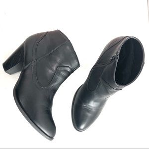 Bamboo ankle boots black Size 10